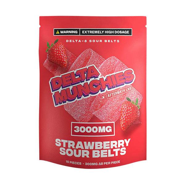Delta Munchies Sour Belts | 3000mg - GWEENO_SHOP