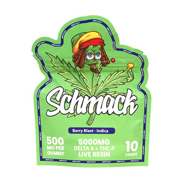 Schmack Live Resin Gummies 5000mg | 10 Count - GWEENO_SHOP