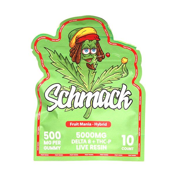 Schmack Live Resin Gummies 5000mg | 10 Count - GWEENO_SHOP